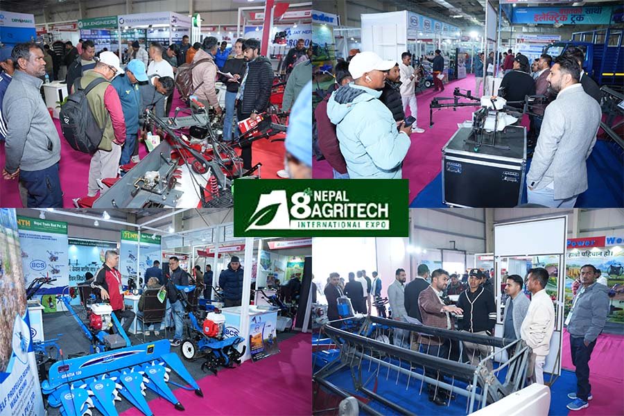 आठौं एग्रीटेक इन्टरनेसनल एक्स्पो : एकैदिन १७ हजार बढीले गरे अवलोकन