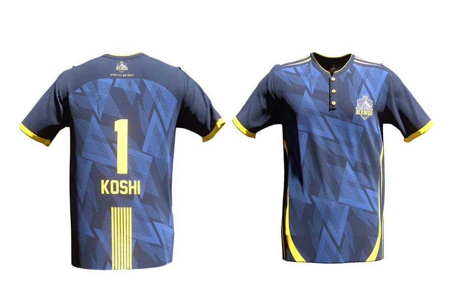बिराटनगर किंग्सद्वारा आगामी सिजनको एनपीएलका लागि नयाँ जर्सी सार्वजनिक