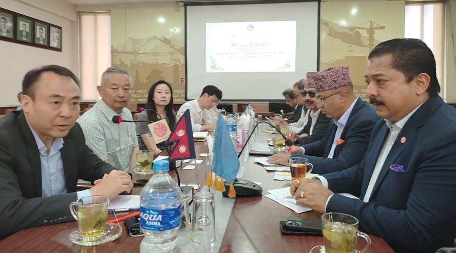 Discussion Held to Boost Nepal–China Trade and Investment; FNCCI President Dhakal Urges Chinese Investors to Invest in Nepal