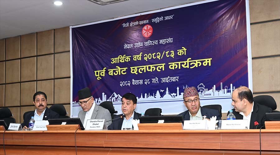 Economic Transformation Not Possible Without Private Sector Motivation: FNCCI President Dhakal