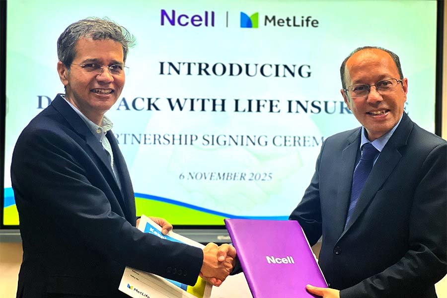 एनसेलका डेटा प्याक प्रयोगकर्ताहरुलाई मेटलाइफको बीमा सुरक्षा