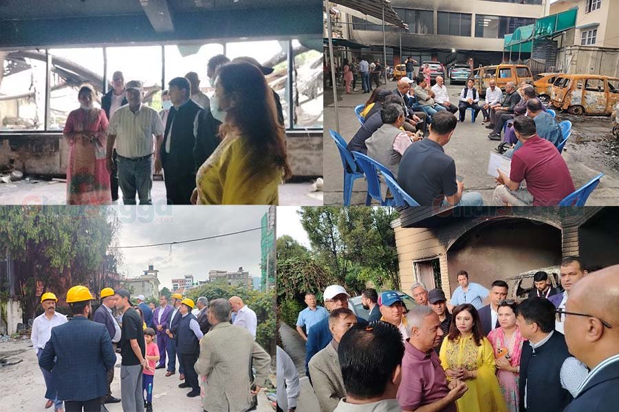 महासंघद्वारा आन्दोलनका क्रममा तोडफोड भएका निजी क्षेत्रको संरचना निरीक्षण सुरक्षा र लगानीकर्तामा विश्वासको वातावरण निर्माणमा जोड
