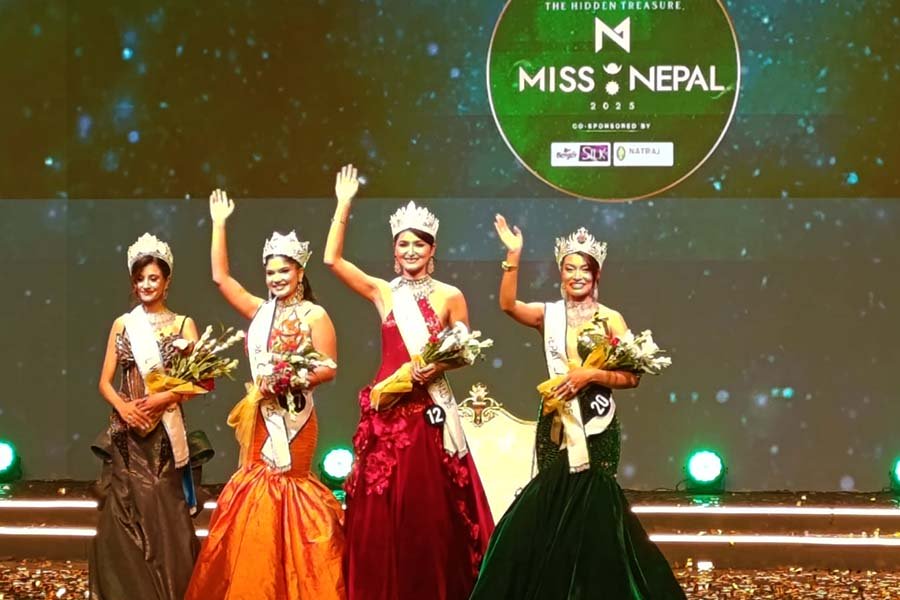 मिस नेपाल २०२५ मा लुना लुइटेल विजयी, सोनी घले र उरुषा भण्डारीले क्रमशः मिस अर्थ र इन्टरनेशनल उपाधि जिते