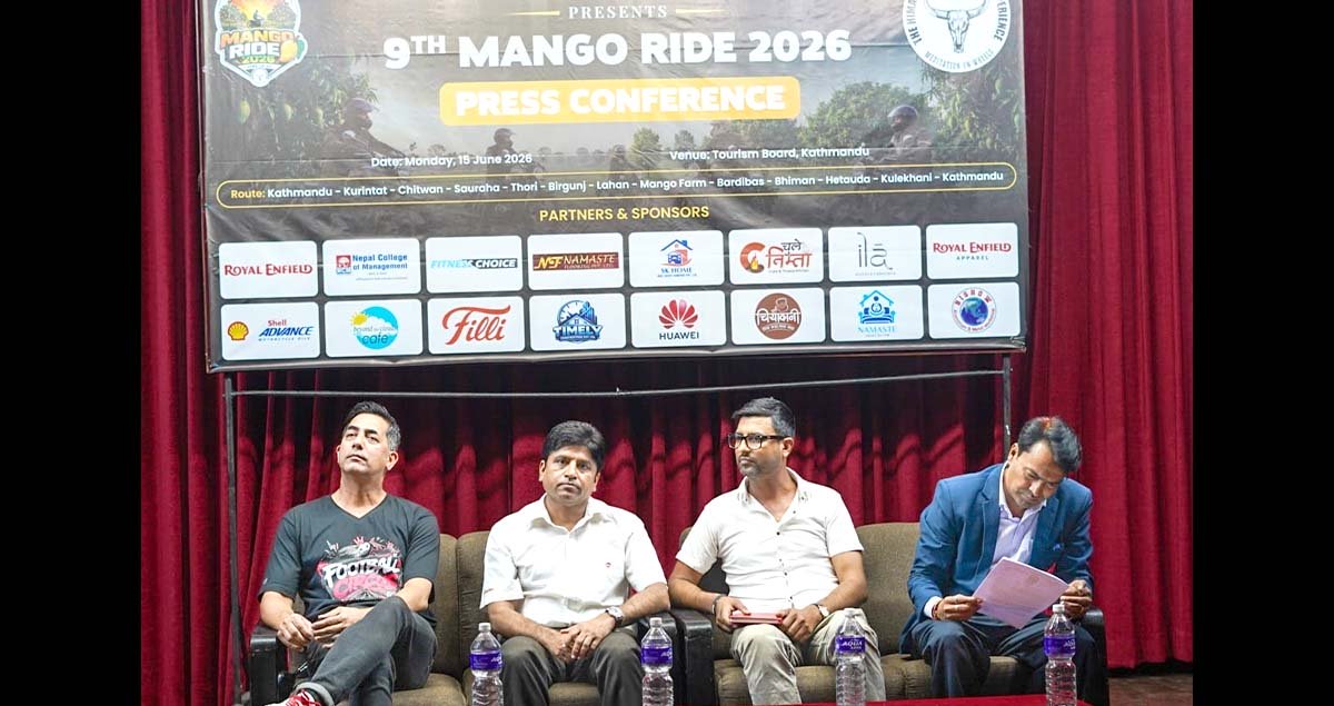 मोटरसाइकल यात्रामार्फत् पर्यटन प्रवर्द्धन गर्न ‘म्याङ्गो राइड–२०२६’ आयोजना हुँदै