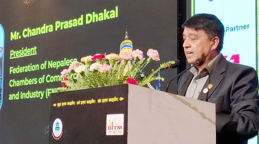 पर्यटन प्रवर्द्धनका लागि पूर्वाधारको विकास र कनेक्टिभिटी बढाउन महासंघ अध्यक्ष ढकालको आग्रह