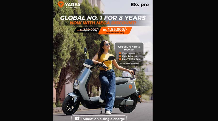 YADEA E8S Pro स्कुटरमा ऐतिहासिक छुट, नेपाली ग्राहकका लागि विशेष अफर