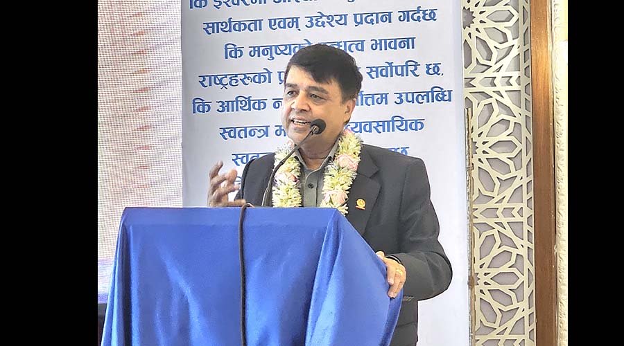 युवाहरुलाई आफ्‌नै देशमा सम्भावना खोज्न महासंघ अध्यक्ष ढकालको आग्रह